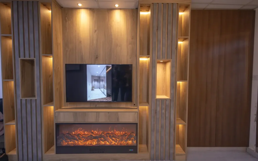 شركة تصميم خزائن التلفزيون